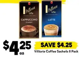 Drakes Vittoria Coffee Sachets offer