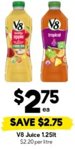 Drakes V8 Juice offer