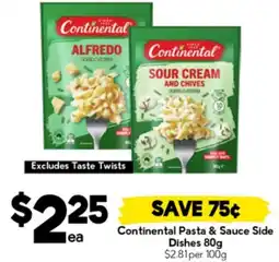 Drakes Continental Pasta & Sauce Side Dishes offer