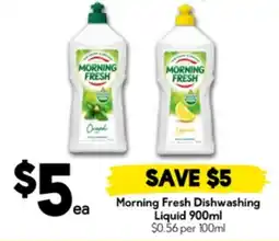 Drakes Morning Fresh Dishwashing Liquid offer