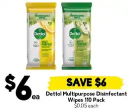 Drakes Dettol Multipurpose Disinfectant Wipes offer