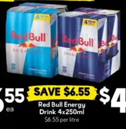 Drakes Red Bull Energy Drink offer