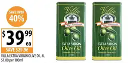 Supabarn Villa extra virgin olive oil offer