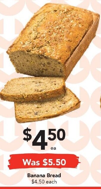 Drakes Banana Bread offer