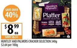 Supabarn Huntley and palmers cracker selection offer