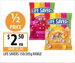 Supabarn Life savers range offer