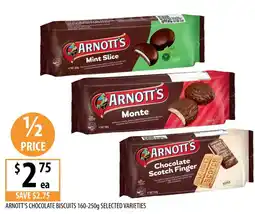 Supabarn Arnott's chocolate biscuits offer