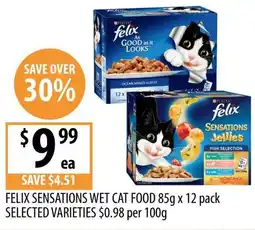 Supabarn Felix sensations wet cat food offer
