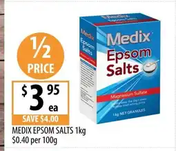 Supabarn Medix epsom salts offer