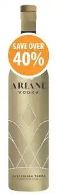 Supabarn Ariane premium vodka offer