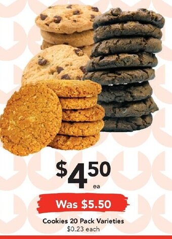 Drakes Cookies 20 Pack Varieties offer