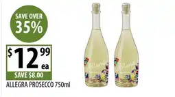 Supabarn Allegra prosecco offer