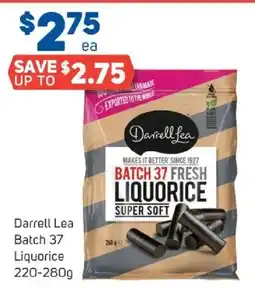 Foodland Darrell lea batch 37 liquorice offer