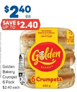 Foodland Golden bakery crumpet offer