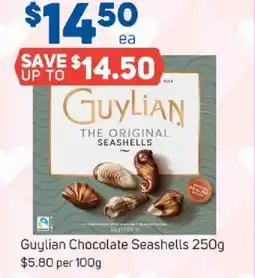 Foodland Guylian chocolate seashells offer