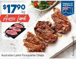 Foodland Australian lamb forequarter chops offer