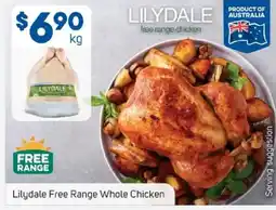 Foodland Lilydale free range whole chicken offer
