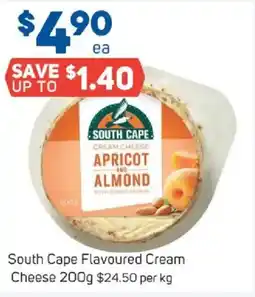 Foodland South Cape Flavoured Cream Cheese offer