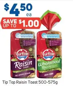 Foodland Tip Top Raisin Toast offer