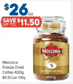 Foodland Moccona Freeze Dried Coffee offer