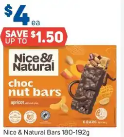 Foodland Nice & Natural Bars offer