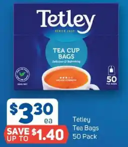 Foodland Tetley Tea Bags offer