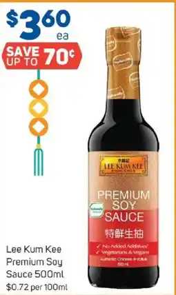 Foodland Lee Kum Kee Premium Soy Sauce offer