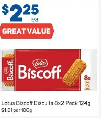 Foodland Lotus Biscoff Biscuits offer
