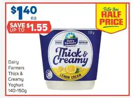 Foodland Dairy Farmers Thick & Creamy Yoghurt offer