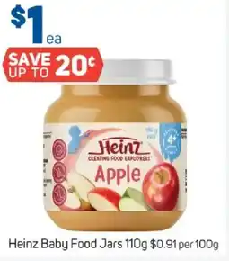 Foodland Heinz Baby Food Jars offer