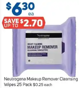 Foodland Neutrogena Makeup Remover Cleansing Wipes offer