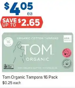 Foodland Tom Organic Tampons offer