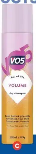Foodland V05 Dry Shampoo offer