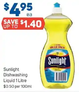 Foodland Sunlight Dishwashing Liquid offer