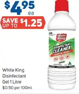 Foodland White King Disinfectant Gel offer