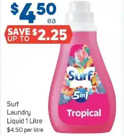 Foodland Surf Laundry Liquid offer