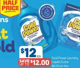 Foodland Cold Power Laundry Liquid offer