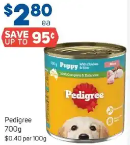 Foodland Pedigree offer