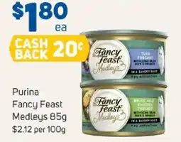 Foodland Purina Fancy Feast Medleys offer