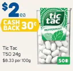 Foodland Tic Tac offer