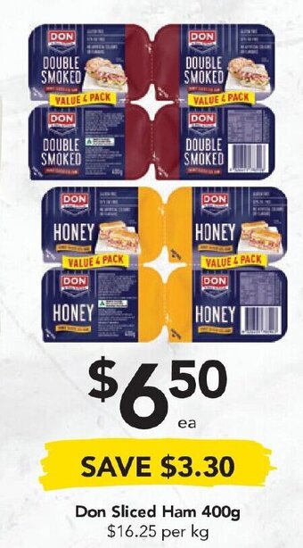 Drakes Don Sliced Ham 400g offer