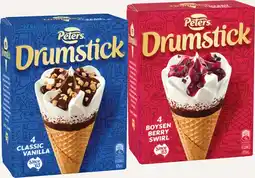 IGA Peters Drumstick 4‑6 Pack Selected Varieties offer