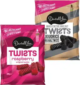 IGA Darrell Lea Liquorice Share‑280g Selected Varieties offer