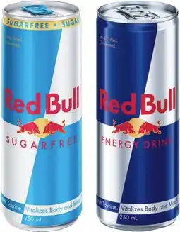 IGA Red Bull Energy Drink Selected Varieties offer