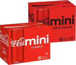 IGA Coca-Cola Mini Selected Varieties offer