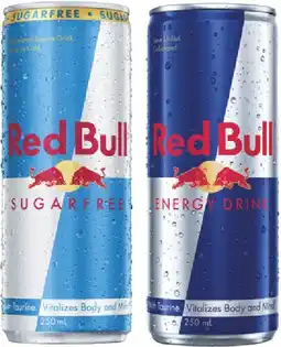 IGA Red Bull Energy Drink Selected Varieties offer