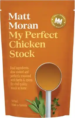 IGA Matt Moran Stock Selected Varieties offer