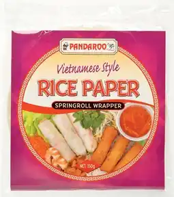 IGA Pandaroo Rice Paper offer