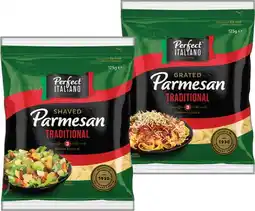 IGA Perfect Italiano Grated Parmesan Selected Varieties offer