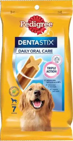 IGA Pedigree Dentastix Daily Oral Care Selected Varieties offer